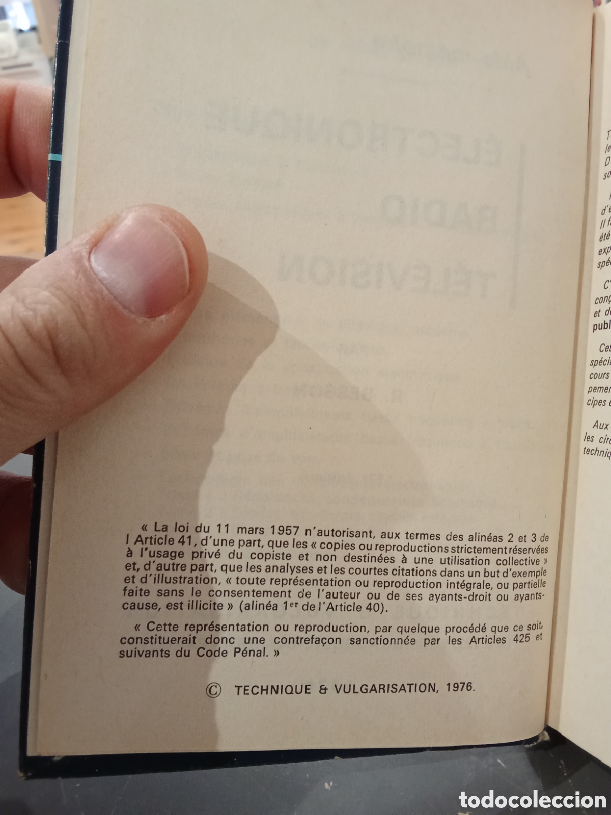 Libros de segunda mano: Electronique - Radio - Televisi&oacute;n Aide Memoire - Foto 5