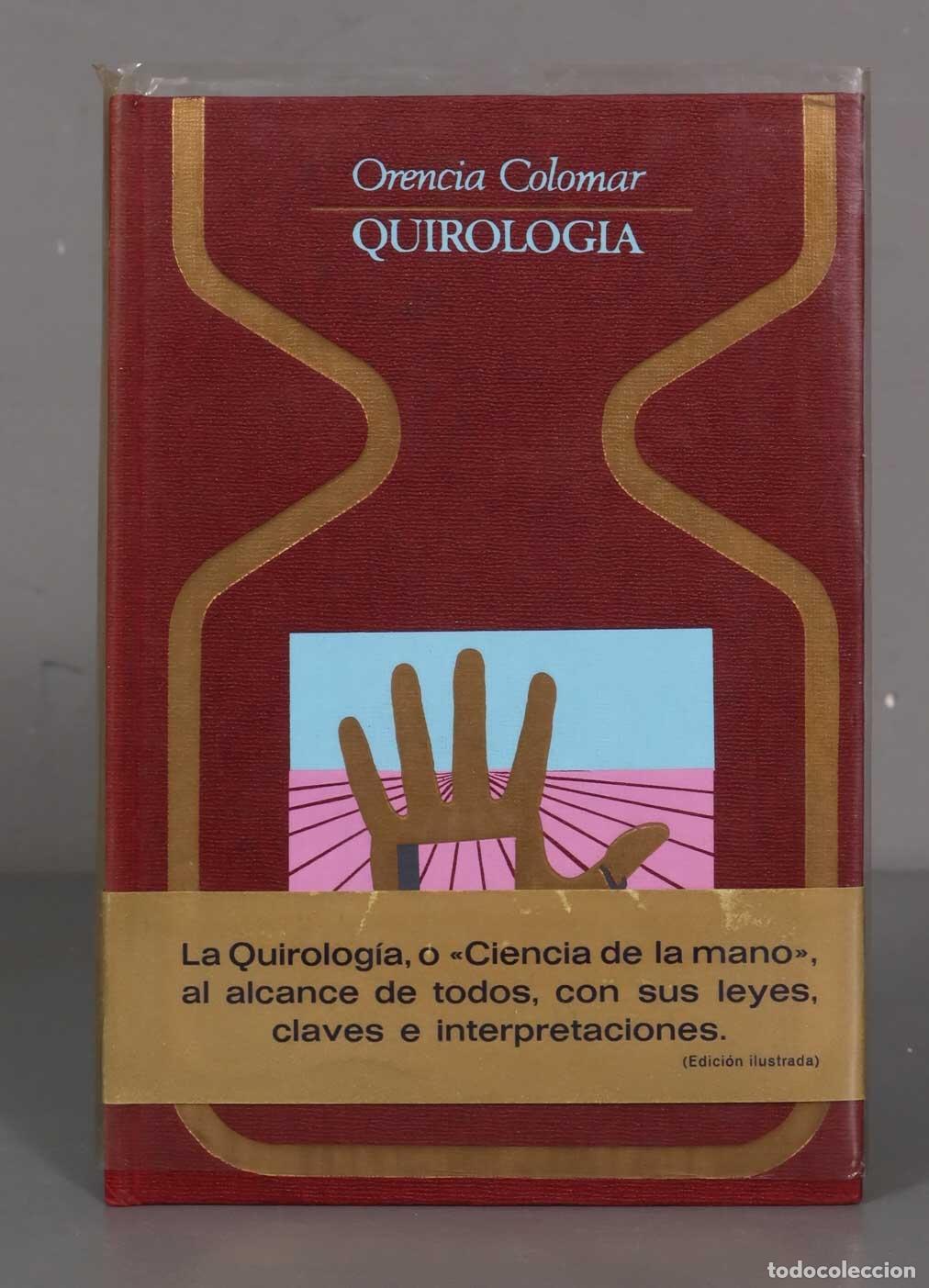 Libros de segunda mano: QUIROLOGIA Orencia Colomar - Foto 1