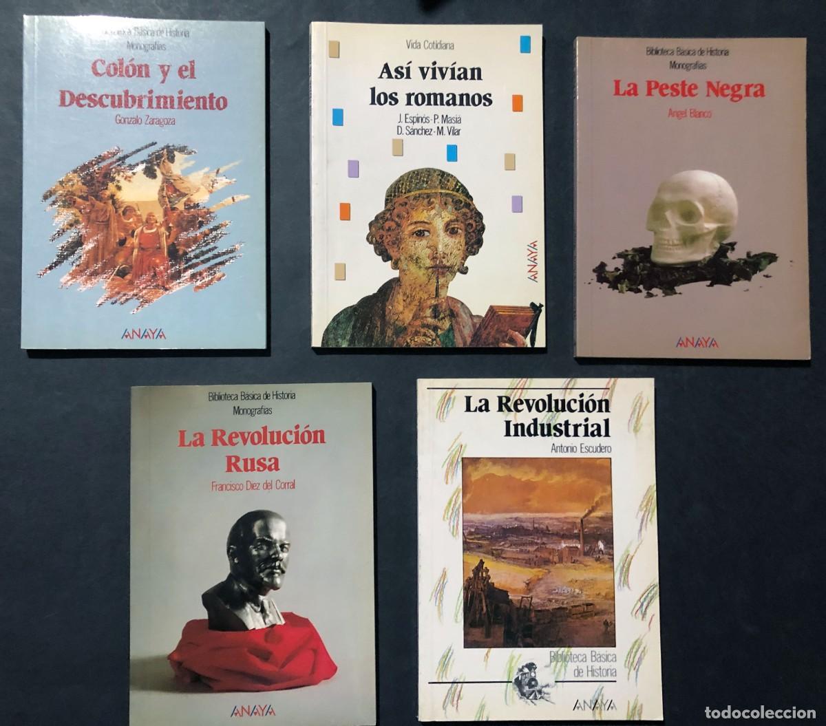 Libros de segunda mano: 5 EJEMPLARES / BIBLIOTECA B&Aacute;SICA ANAYA / SIN USAR - Foto 1