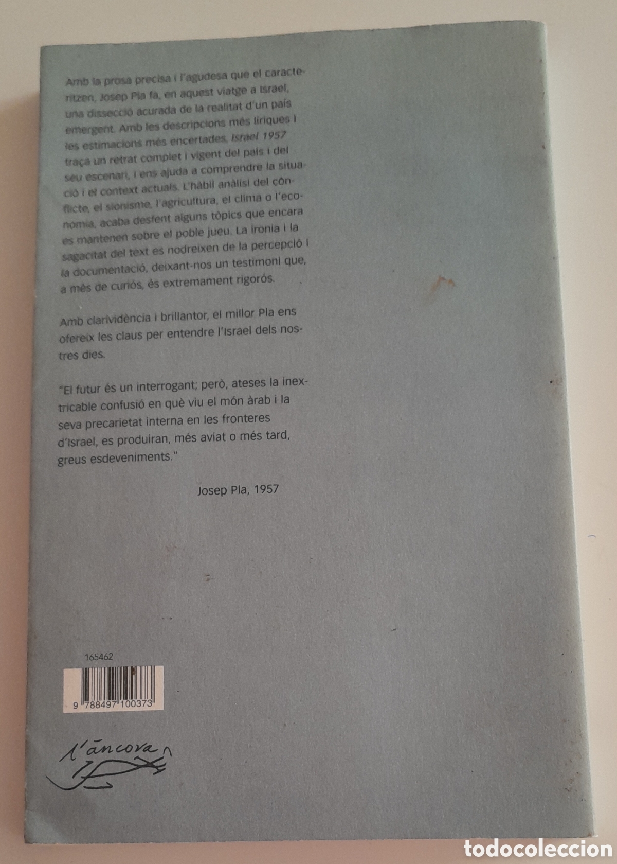 Libros de segunda mano: ISRAEL, 1957. JOSEP PLA. DESTINO. - Foto 2