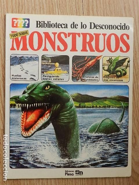 Libros de segunda mano: Biblioteca de lo desconocido Todo sobre MONSTRUOS Ediciones Plesa SM - Foto 1