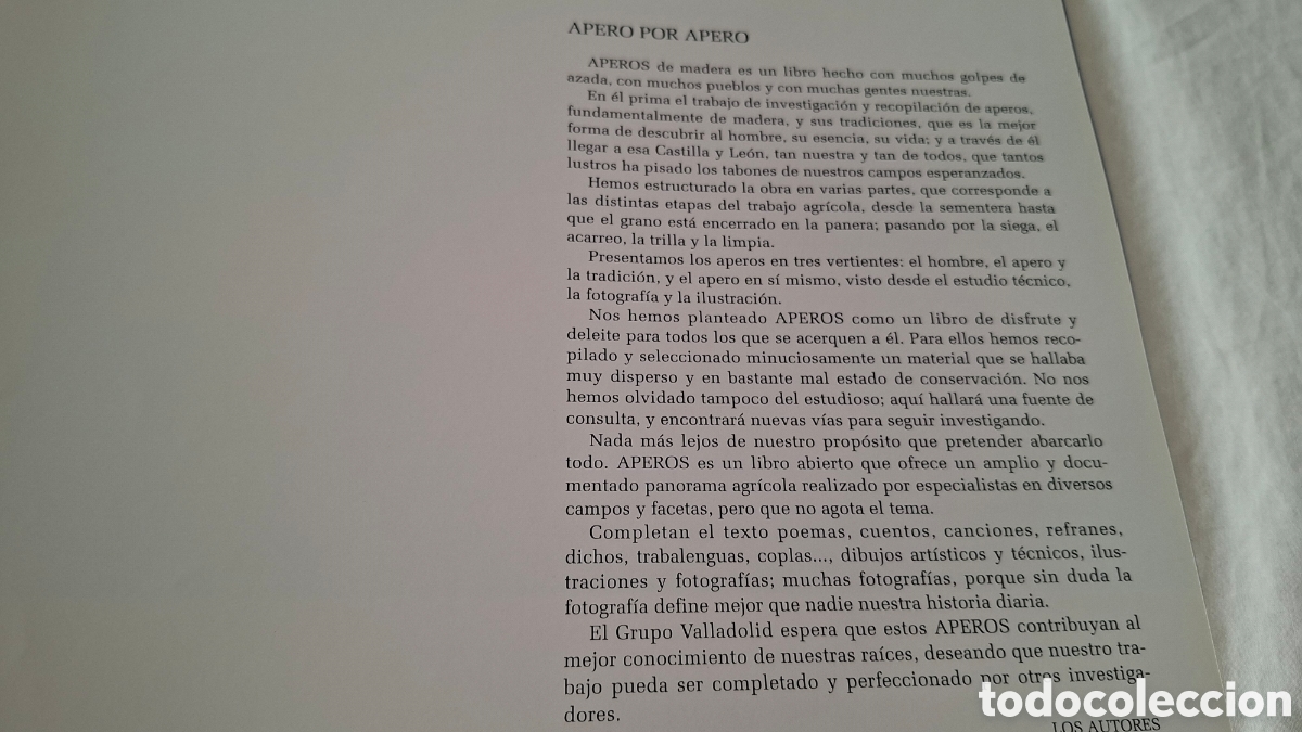 Libros de segunda mano: APEROS DE MADERA. Junta Castilla y Le&oacute;n 1991 - Foto 7