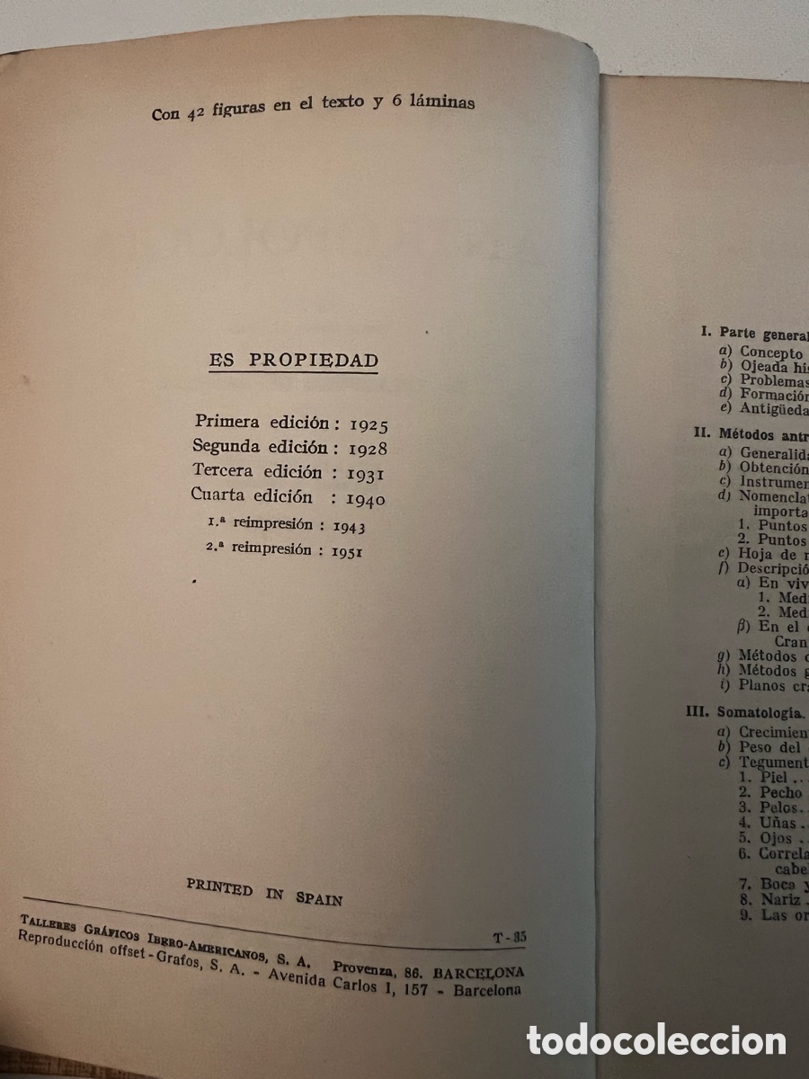 Libros de segunda mano: Antropolog&iacute;a. Prof. Frizzi. Ed. Labor . - Foto 6