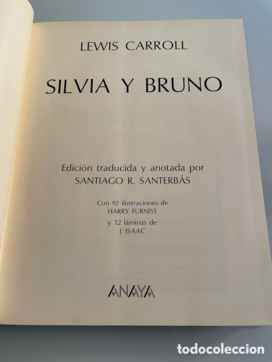 Libros de segunda mano: Silvia y Bruno. Lewis Carroll. Anaya - Foto 6