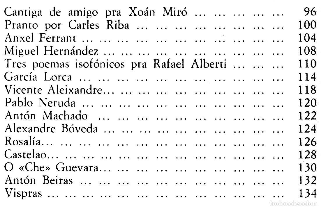 Libros de segunda mano: CELSO EMILIO FERREIRO. O LIBRO DOS HOMENAXES. GALICIA. - Foto 5