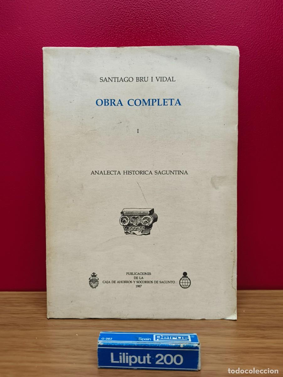 Libros de segunda mano: Obra completa I &ndash; Santiago Bru i Vidal - Foto 1