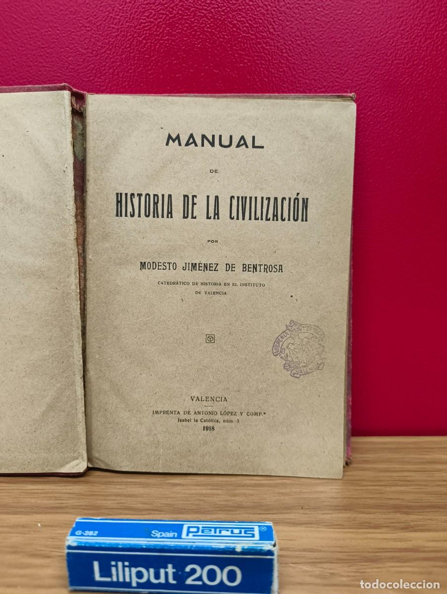 Libros de segunda mano: Historia de la civilizaci&oacute;n &ndash; Jim&eacute;nez de Bentrosa - Foto 2