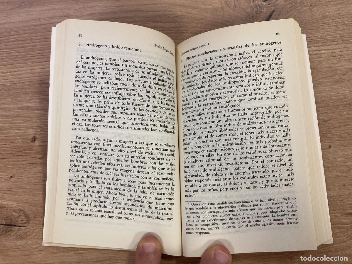 Libros de segunda mano: La nueva terapia sexual Helen Singer Kaplan - Foto 5