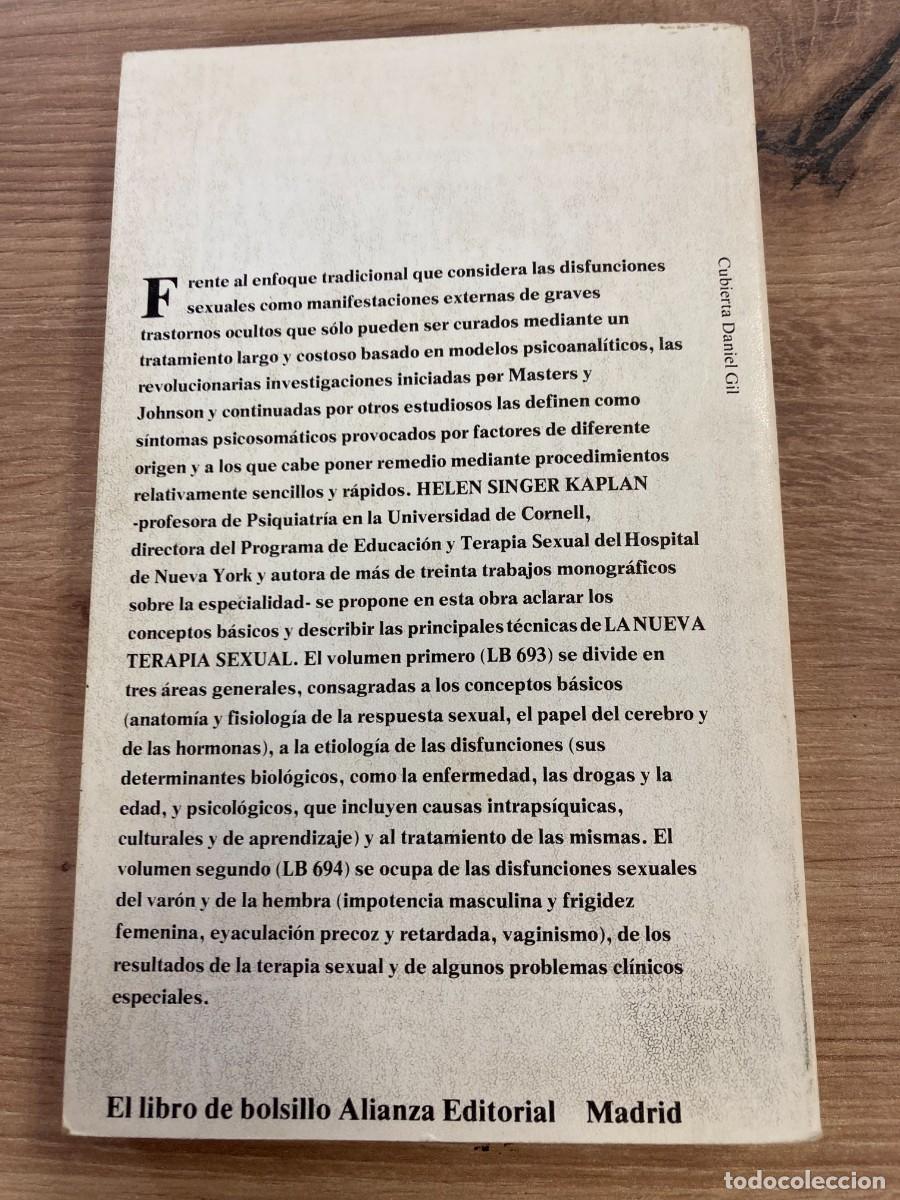 Libros de segunda mano: La nueva terapia sexual Helen Singer Kaplan - Foto 7