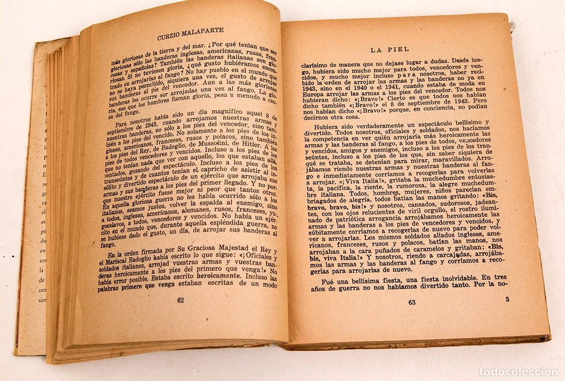 Libros de segunda mano: CURZIO MALAPARTE - LA PIEL - 1951 - Foto 4