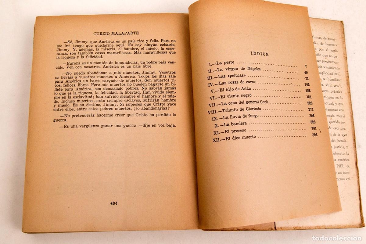 Libros de segunda mano: CURZIO MALAPARTE - LA PIEL - 1951 - Foto 5