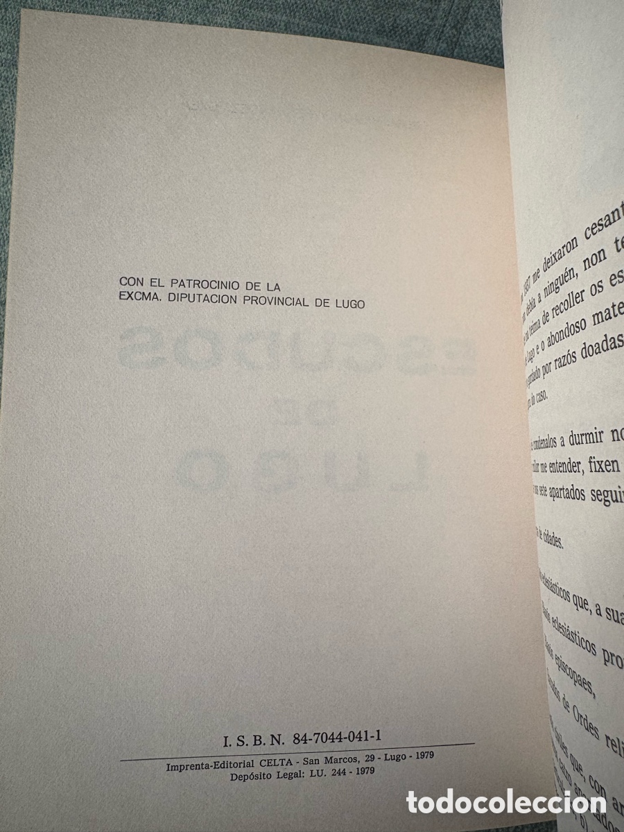 Libros de segunda mano: (L236) Escudos de Lugo - 1979. - Foto 2