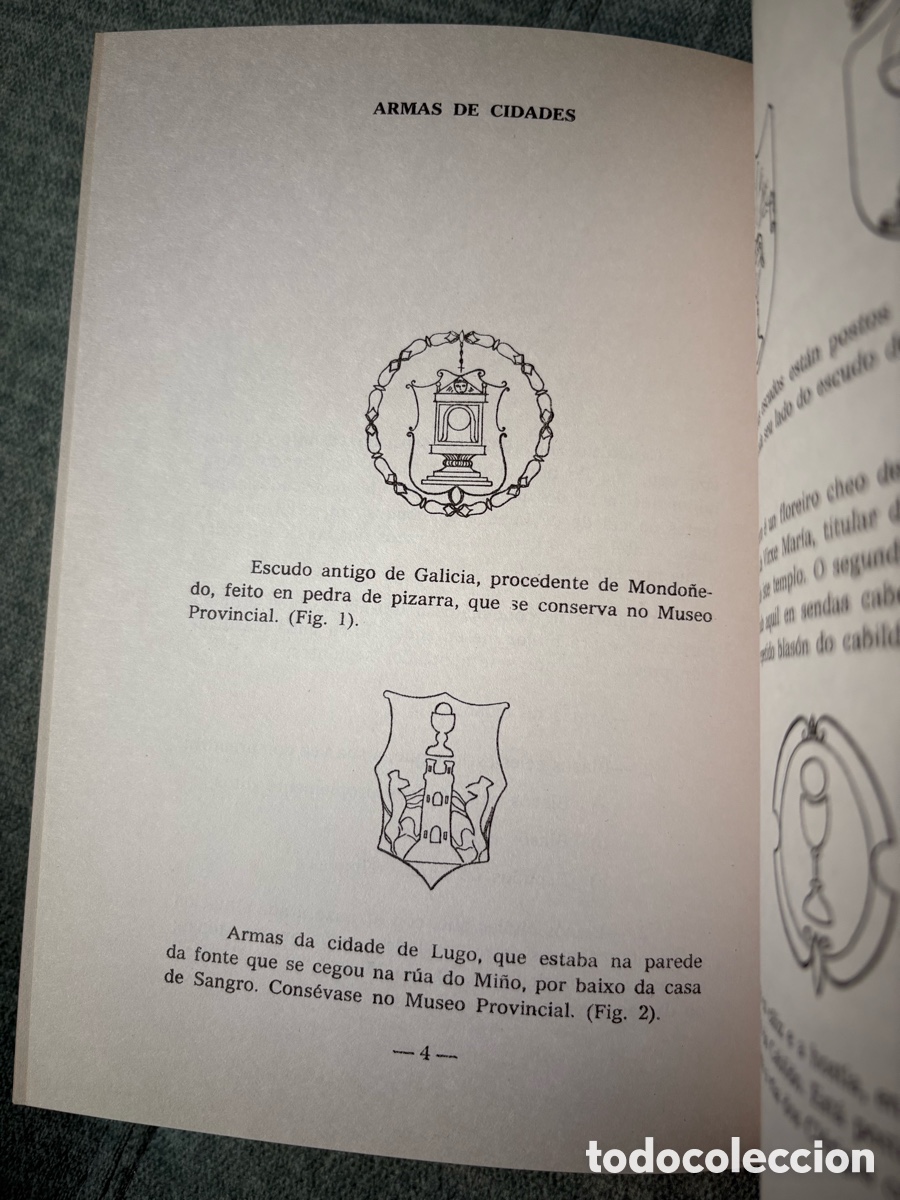 Libros de segunda mano: (L236) Escudos de Lugo - 1979. - Foto 3