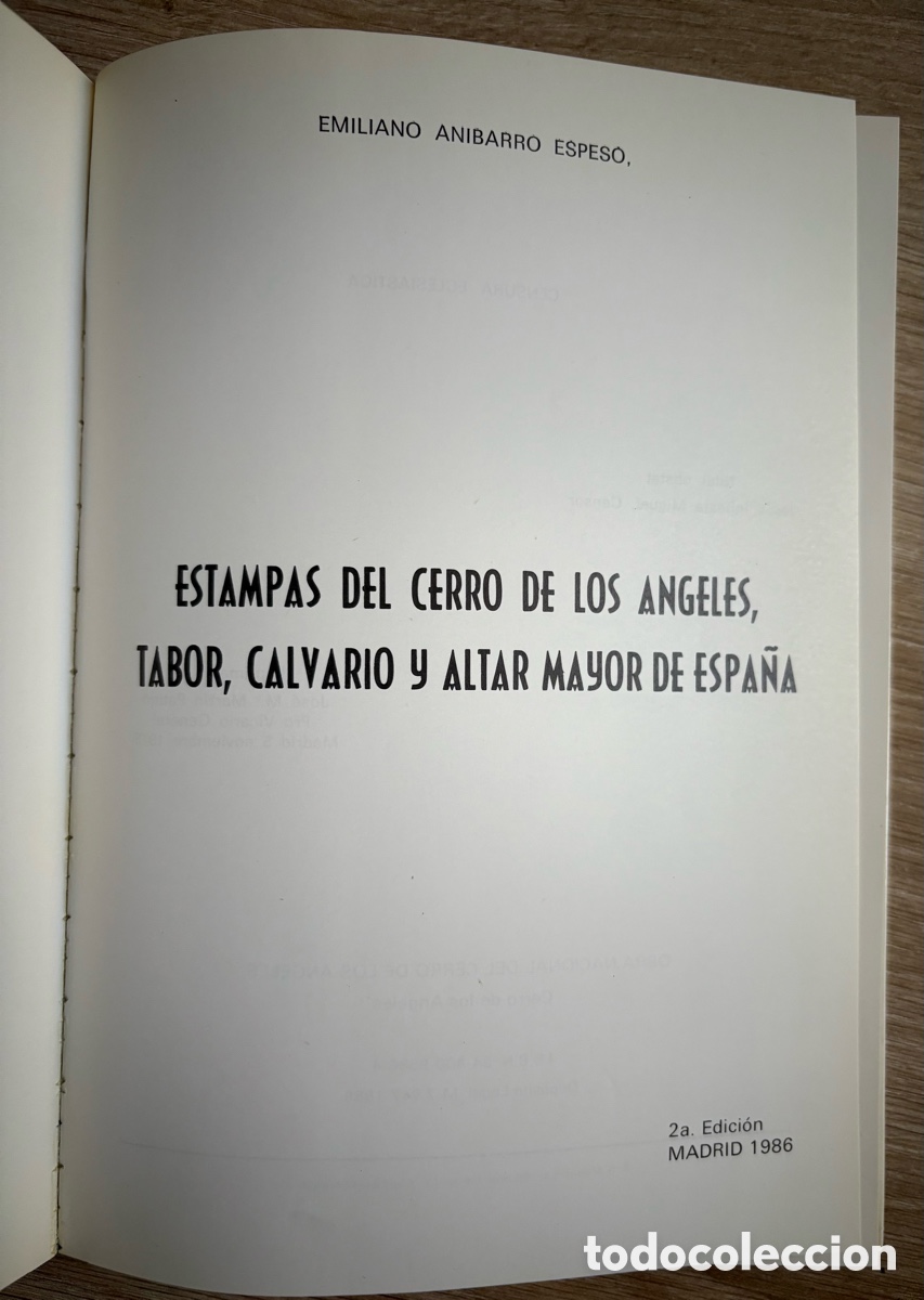 Libros de segunda mano: (L239) Estampas del Cerro de los &Aacute;ngeles. - Foto 3