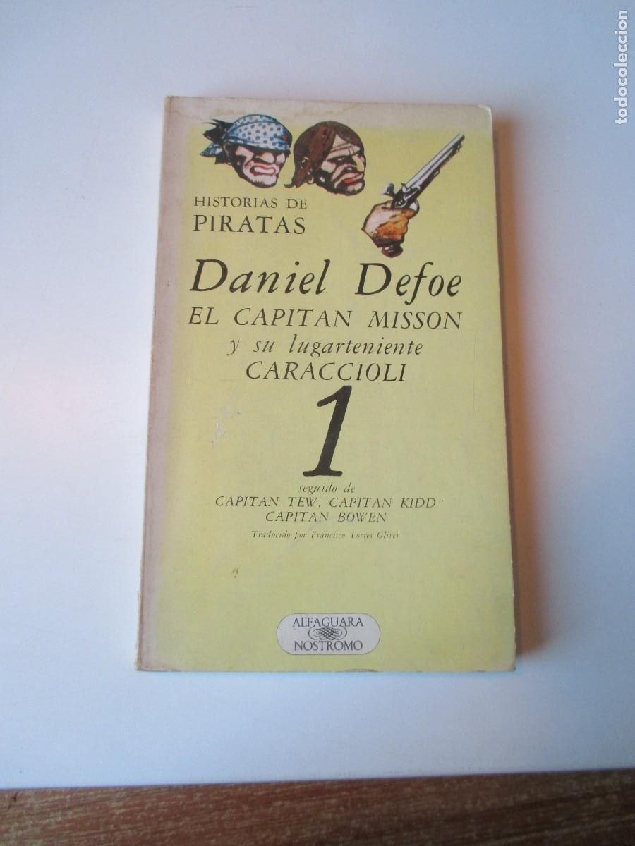 Libros de segunda mano: DANIEL DEFOE El capit&aacute;n Misson y su lugarteniente Caraccioli, ... W36555 - Foto 1