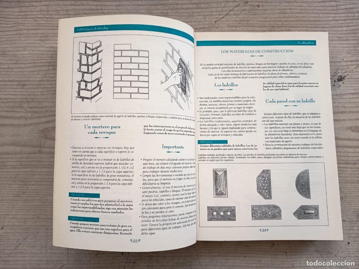 Libros de segunda mano: 1000 Trucos De Bricolaje - Servilibro - Foto 4