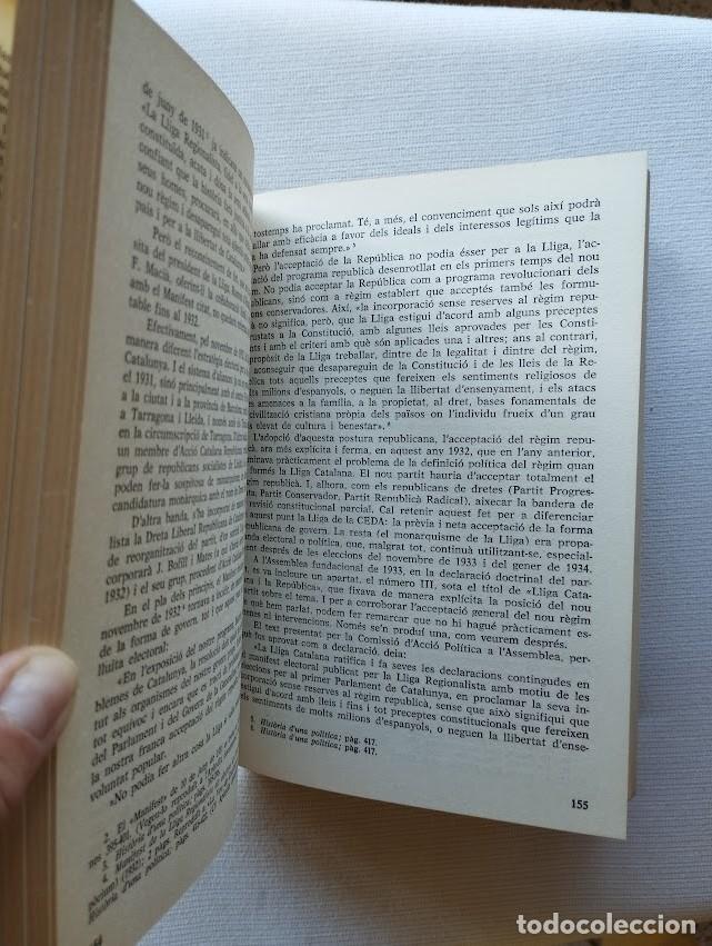 Libros de segunda mano: Lliga catalana. Lestructura del partit: lorganitzaci&oacute;. El programa pol&iacute;tic. Canals dinflu&egrave;ncia - Foto 4