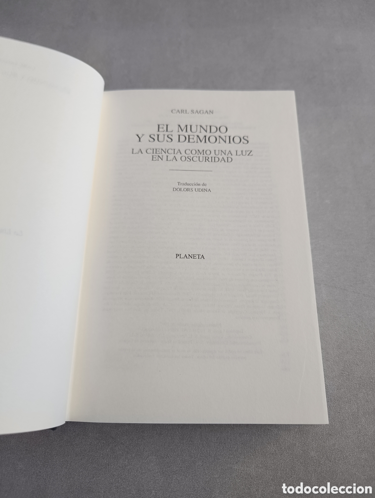 Libros de segunda mano: El mundo y sus demonios. Carl Sagan. - Foto 6