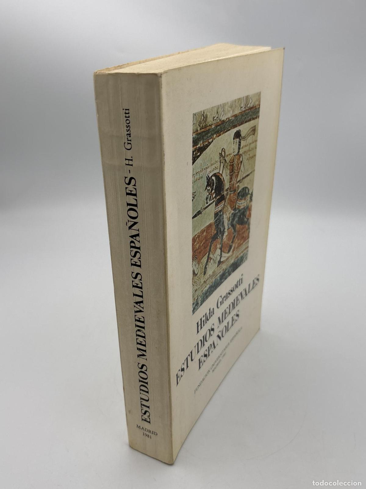 Libros de segunda mano: ESTUDIOS MEDIEVALES ESPA&Ntilde;OLES. - Hilda Grassotti - Foto 2