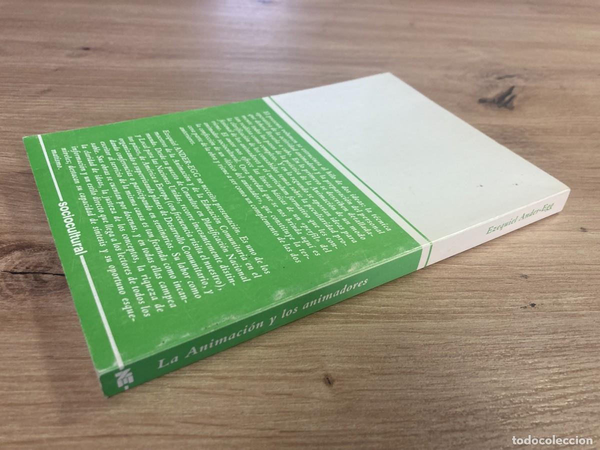 Libros de segunda mano: La Animaci&oacute;n y los animadores Ezequiel Ander-Egg - Foto 3