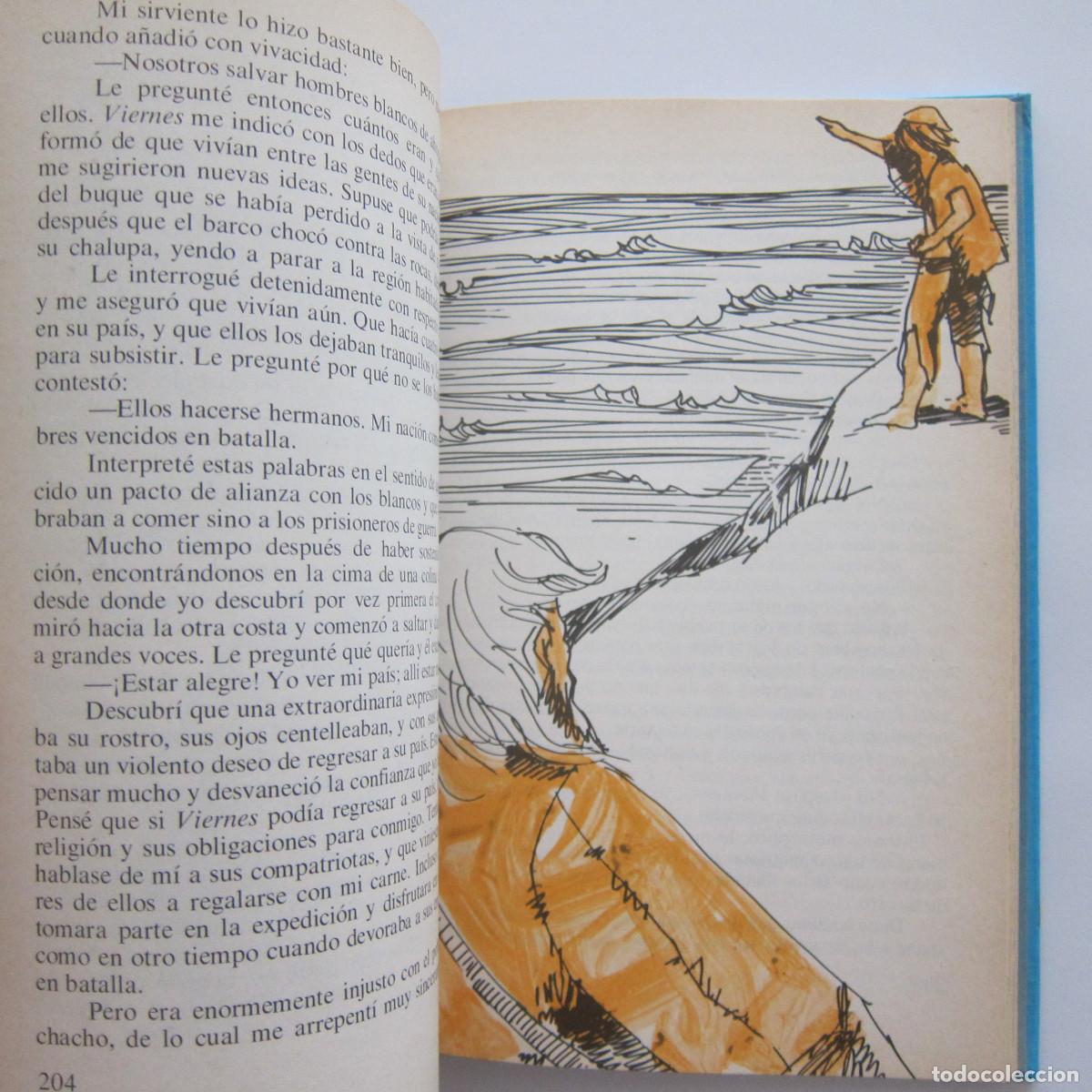 Libros de segunda mano: ROBINSON CRUSOE - DANIEL DEFOE (EVEREST) JUVENIL - Foto 5