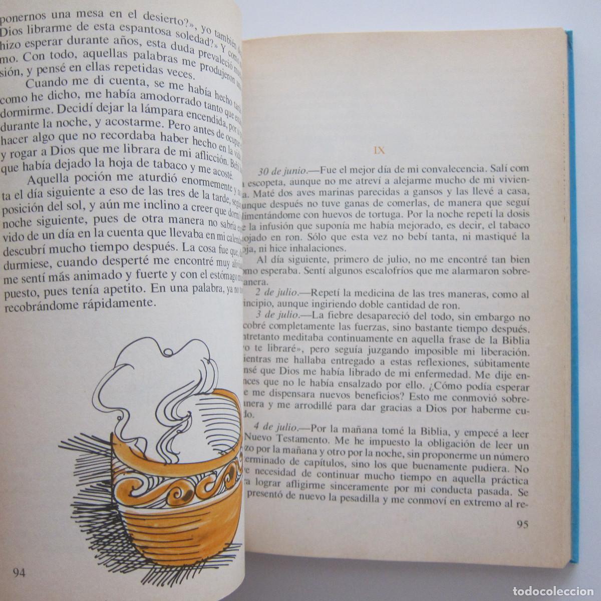 Libros de segunda mano: ROBINSON CRUSOE - DANIEL DEFOE (EVEREST) JUVENIL - Foto 6