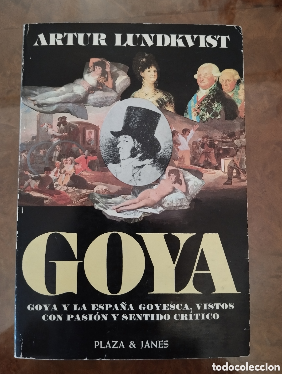Libros de segunda mano: Goya._ Arturo Lundkvist. - Foto 1