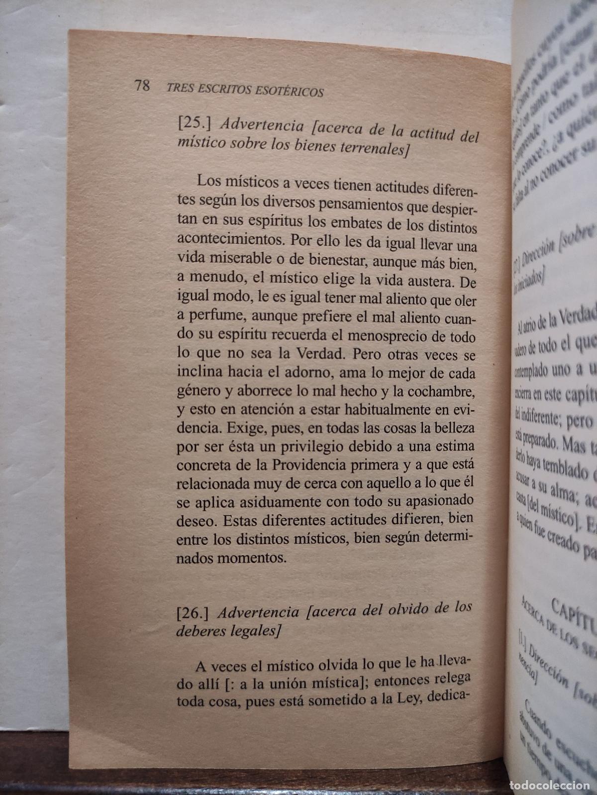 Libros de segunda mano: TRES ESCRITOS ESOTERICOS - AVICENA - Foto 4