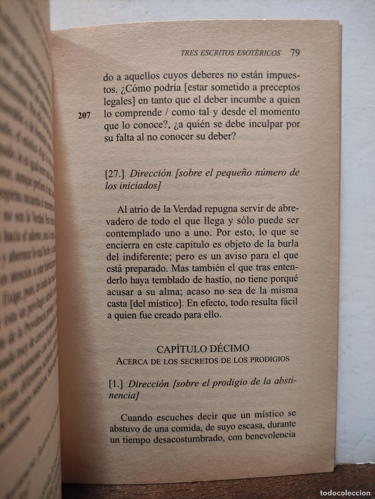 Libros de segunda mano: TRES ESCRITOS ESOTERICOS - AVICENA - Foto 6