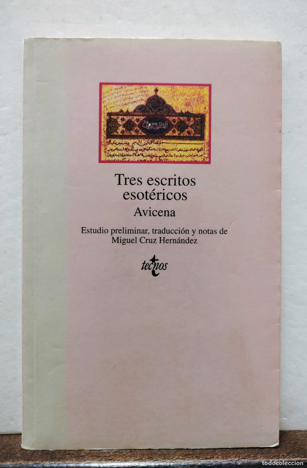 Libros de segunda mano: TRES ESCRITOS ESOTERICOS - AVICENA - Foto 1