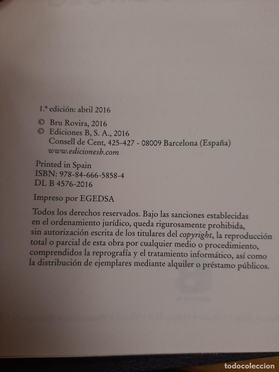 Libros de segunda mano: SOLO PIDO UN POCO DE BELLEZA - Bru Rovira - EDICIONES B, 2016 - Foto 4