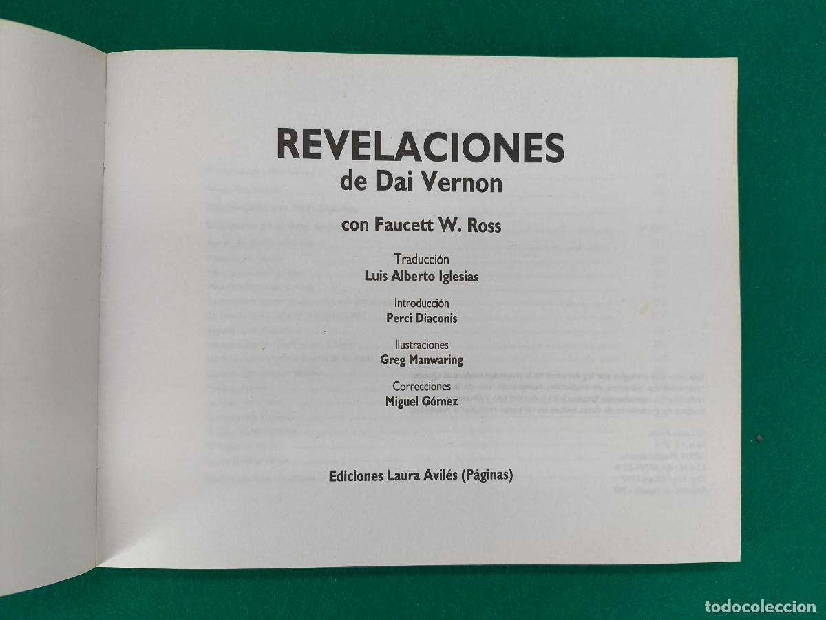 Libros de segunda mano: REVELACIONES / DAI VERNON / 1997. P&Aacute;GINAS - Foto 2