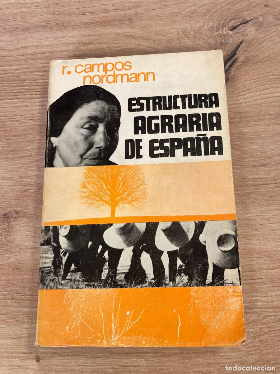 Libros de segunda mano: Estructura Agraria de Espa&ntilde;a R. Campos Nordmann - Foto 1