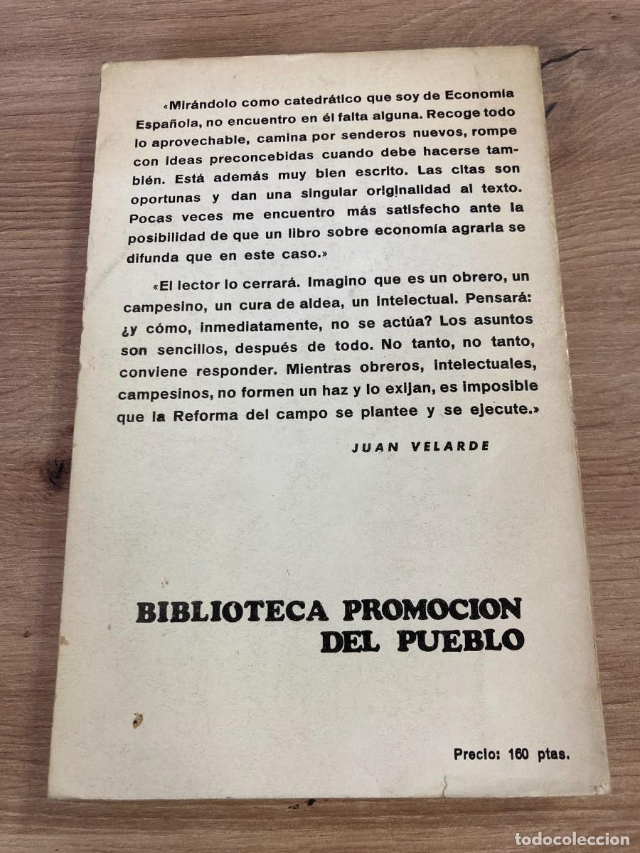 Libros de segunda mano: Estructura Agraria de Espa&ntilde;a R. Campos Nordmann - Foto 2
