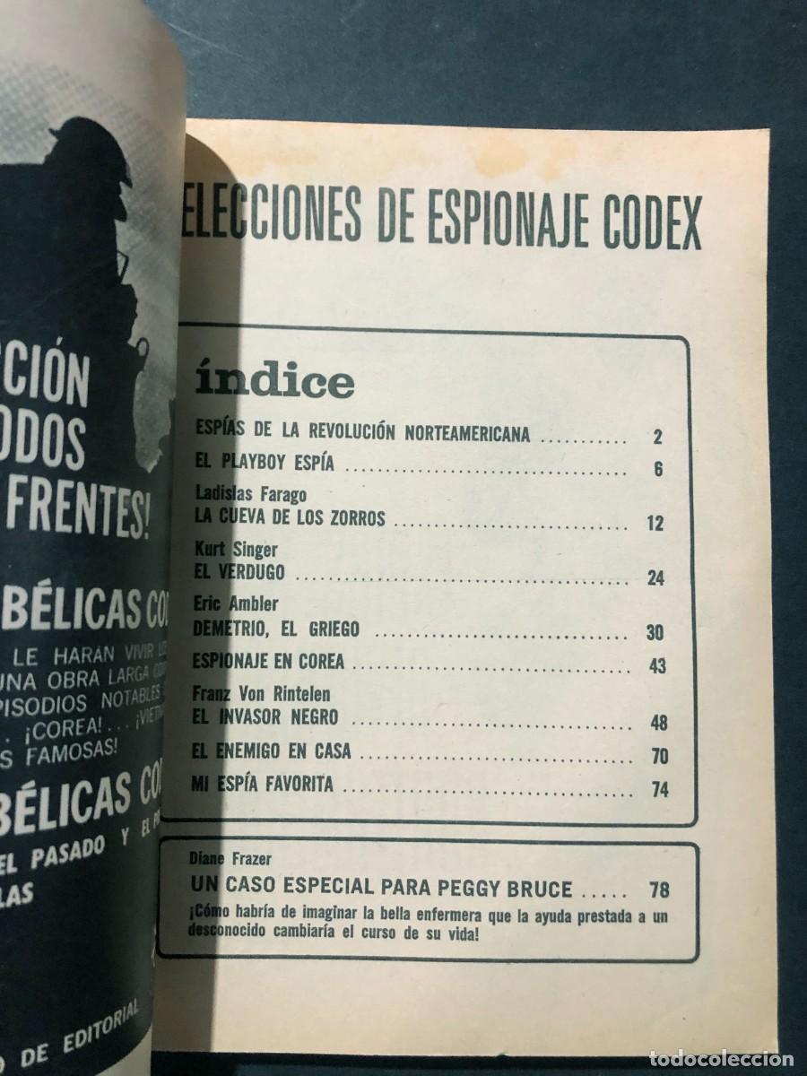 Libros de segunda mano: SELECCIONES DE ESPIONAJE / CODEX A&Ntilde;O 1965 / - Foto 2