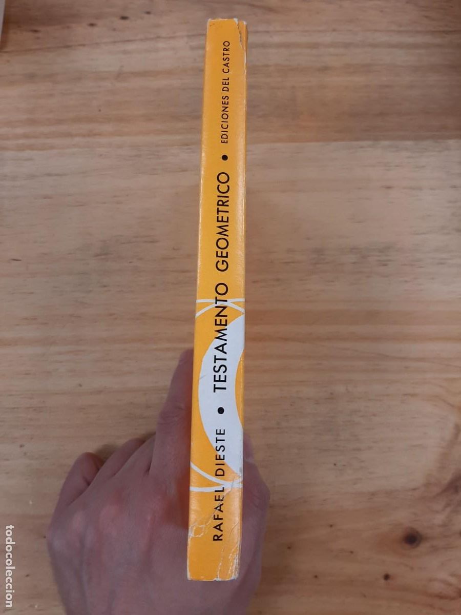 Libros de segunda mano: Testamento geom&eacute;trico - Dieste, Rafael - Ediciones del Castro., A Coru&ntilde;a., 1975 - Foto 2