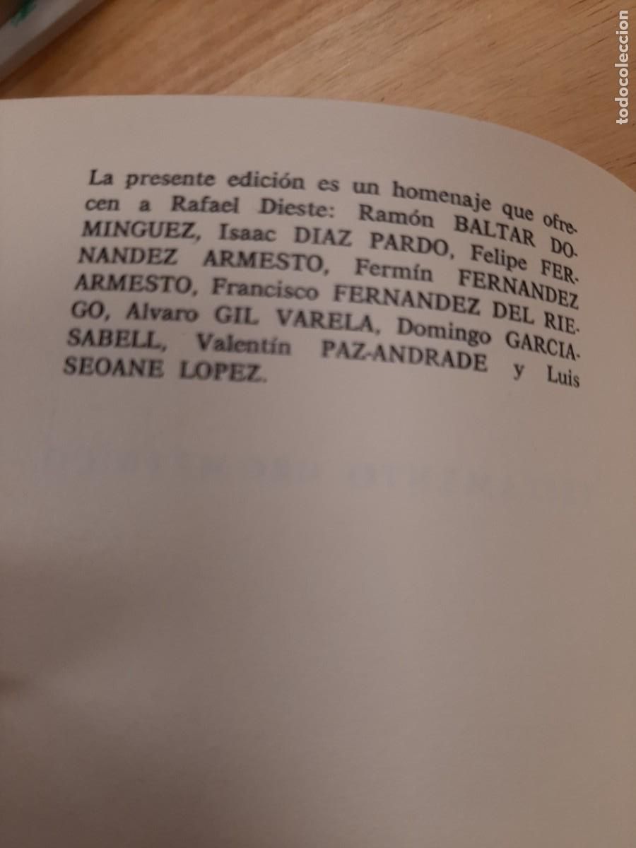 Libros de segunda mano: Testamento geom&eacute;trico - Dieste, Rafael - Ediciones del Castro., A Coru&ntilde;a., 1975 - Foto 4