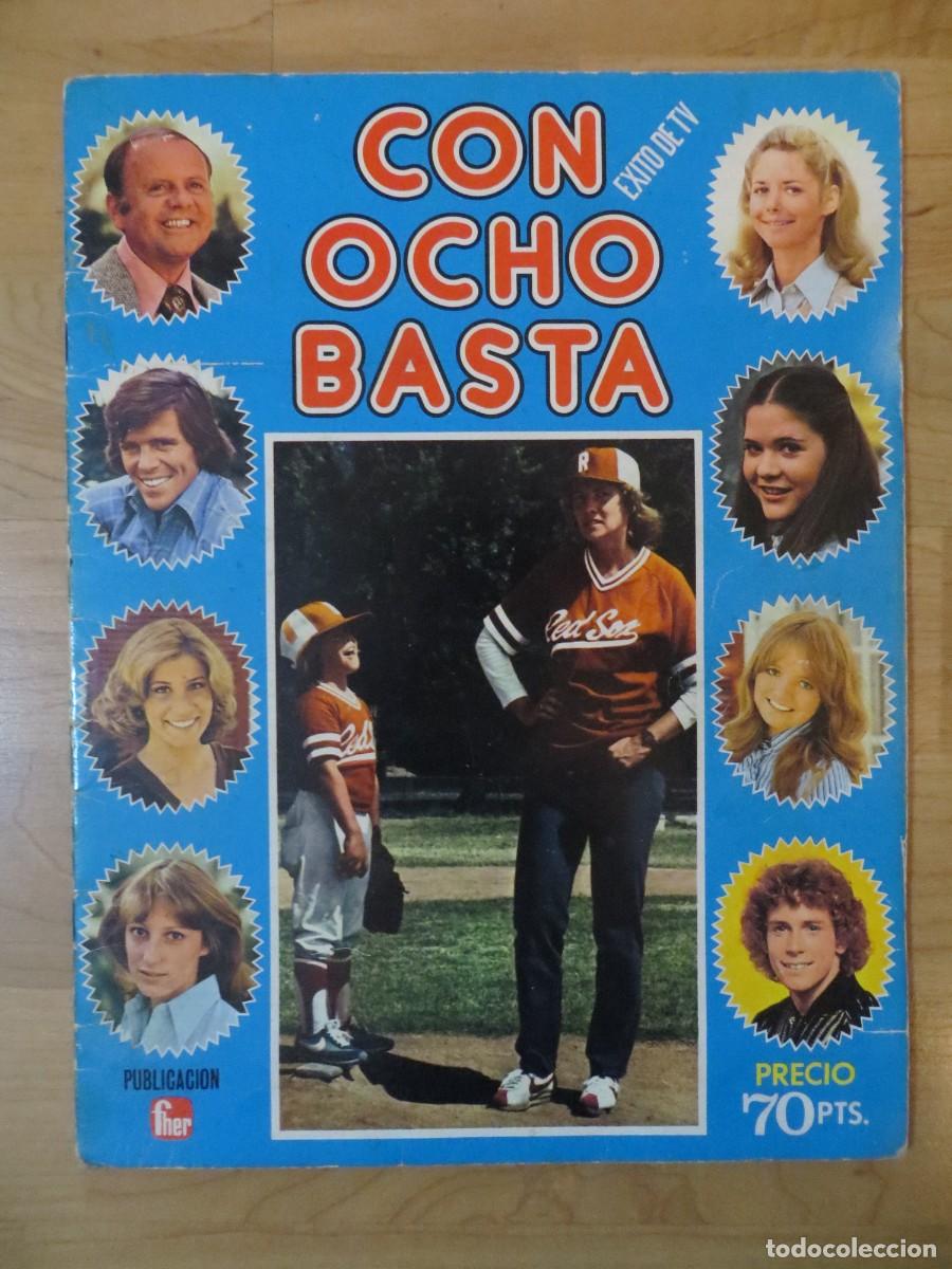 Libros de segunda mano: CON OCHO BASTA: LIBRO COMIC- MUY RARO - Foto 1