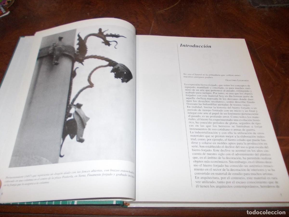 Libros de segunda mano: Proyectos en hierro forjado. Isabella Flores. Editorial De Vecchi 1.995 - Foto 4
