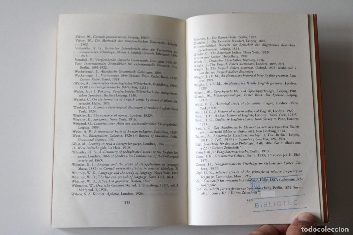 Libros de segunda mano: Leonard Bloomfield - El llenguatge - Seix Barral - Foto 6