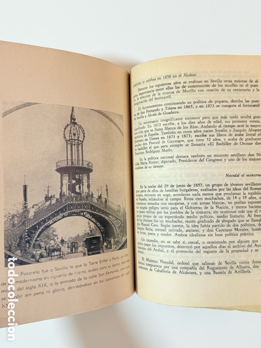 Libros de segunda mano: Historia de Sevilla &ndash; Jos&eacute; Mar&iacute;a de Mena - Foto 4
