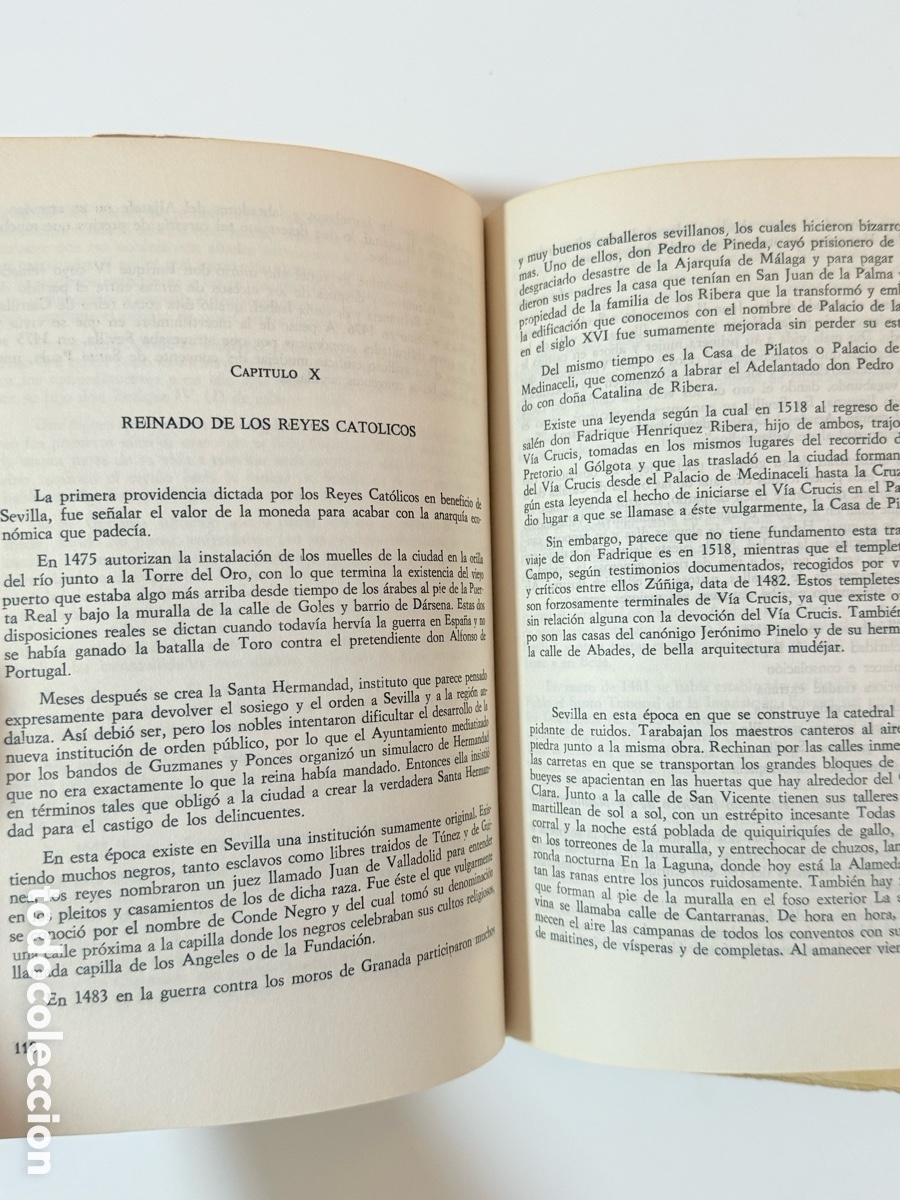 Libros de segunda mano: Historia de Sevilla &ndash; Jos&eacute; Mar&iacute;a de Mena - Foto 5