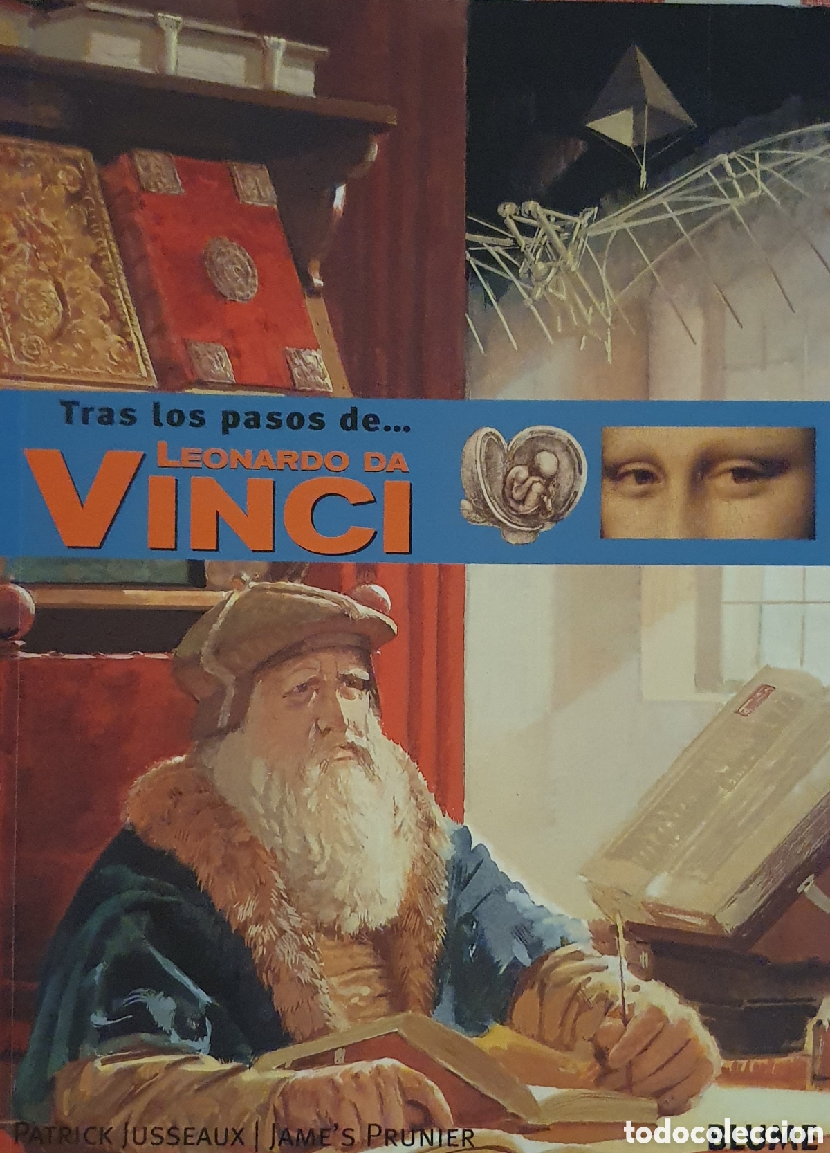 Libros de segunda mano: Tras los pasos de Leonardo da vinci - Foto 1