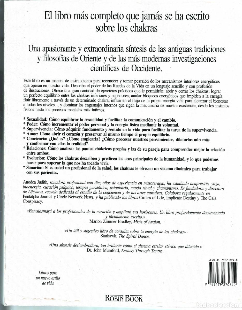 Libros de segunda mano: LOS CHAKRAS LAS RUEDAS DE LA ENERG&Iacute;A VITAL ANODEA JUDITH - Foto 2