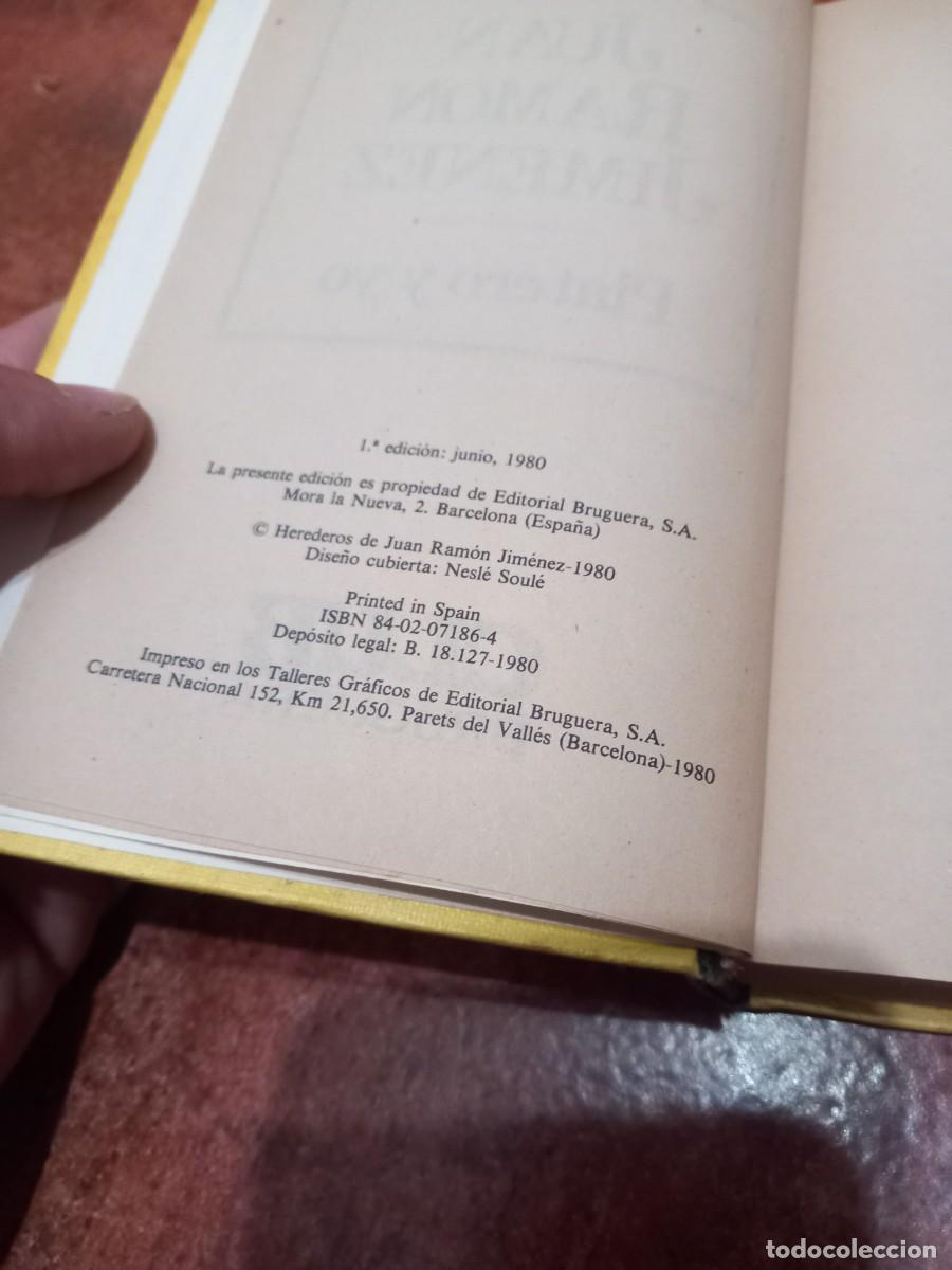 Libros de segunda mano: Libro Platero y yo | Juan Ram&oacute;n Jim&eacute;nez | 1980 - Foto 3