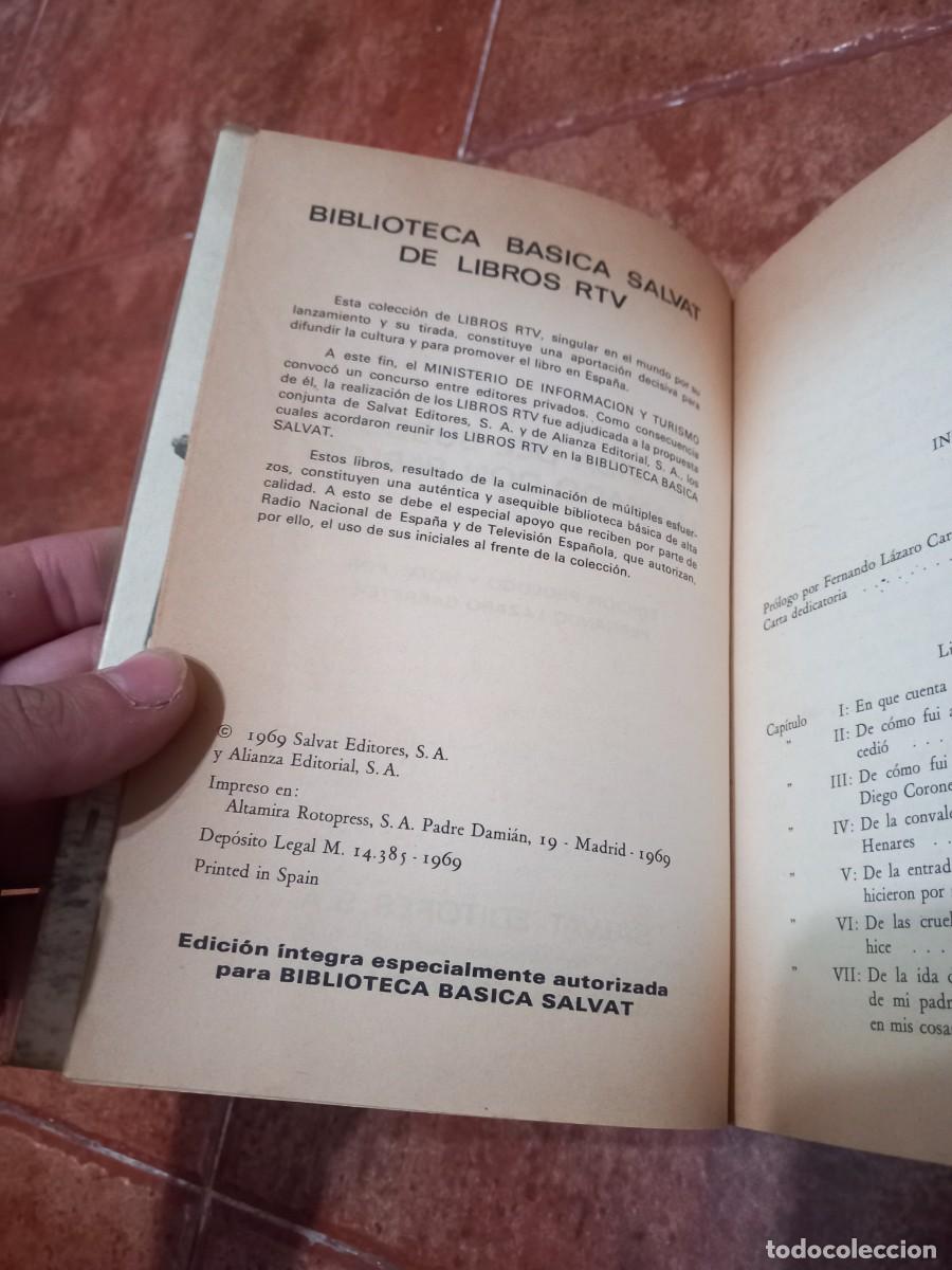 Libros de segunda mano: Libro La vida del buscon llamado don pablos | Francisco de Quevedo | 1969 - Foto 4