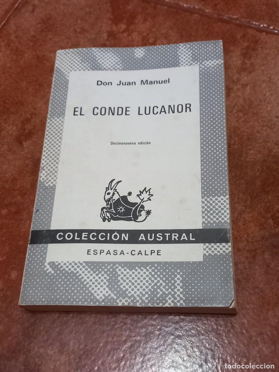 Libros de segunda mano: Libro El Conde Lucanor | Don Juan Manuel | 1984 - Foto 1