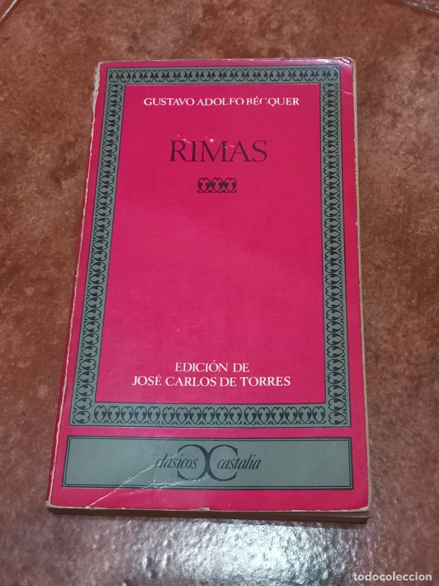 Libros de segunda mano: Libro Rimas | Gustavo Adolfo Becquer | 1977 - Foto 1