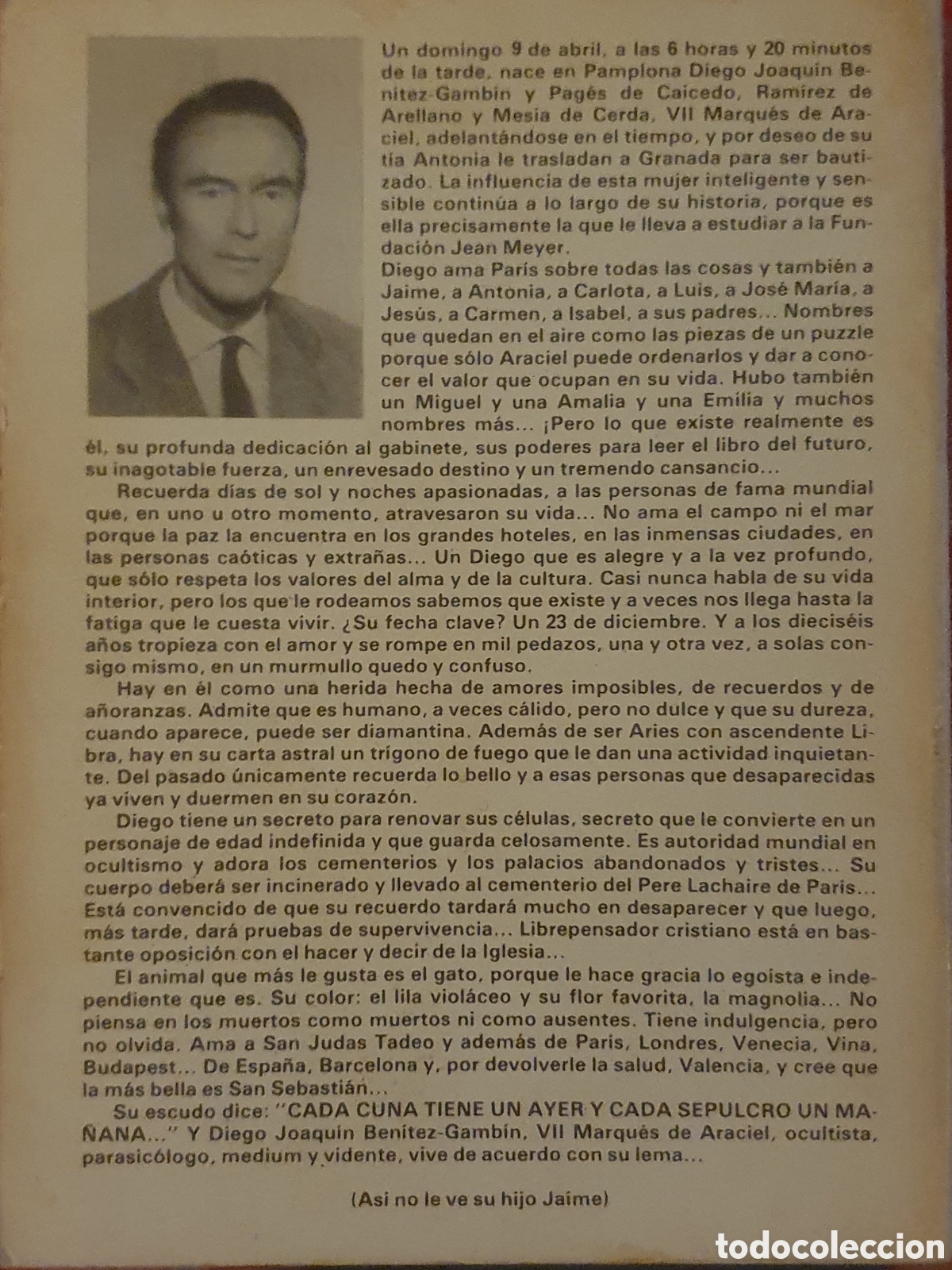 Libros de segunda mano: Araciel memorias de un vidente - Foto 2
