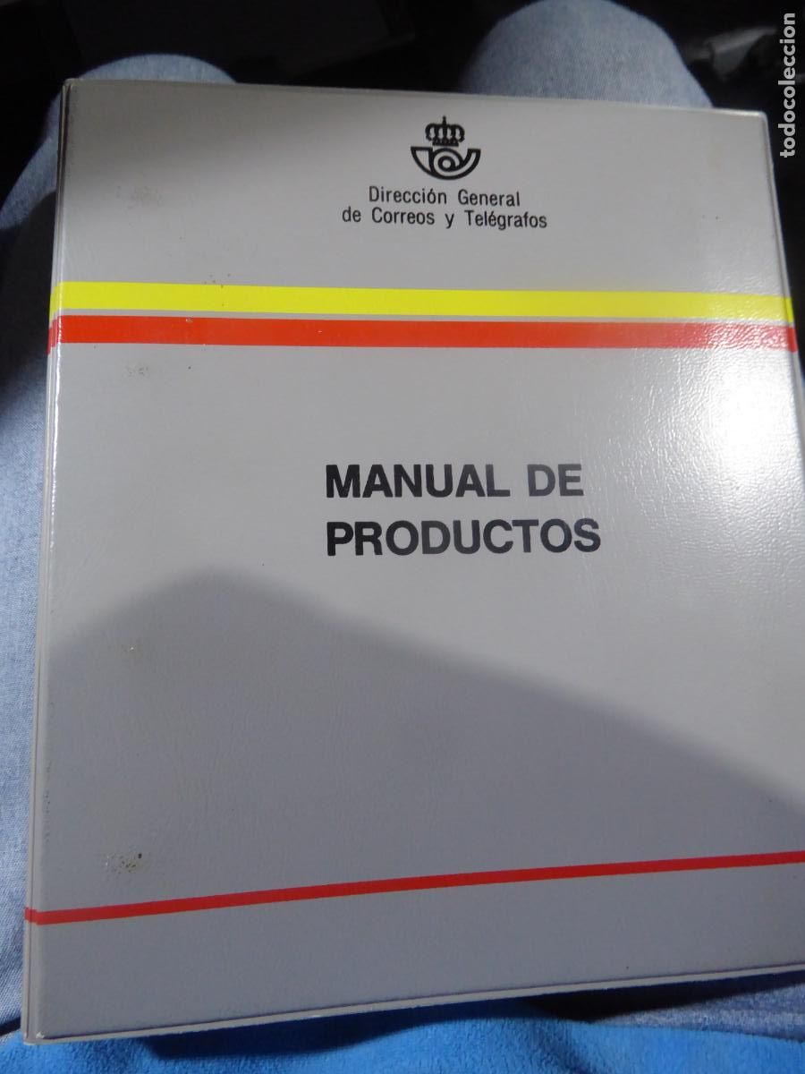 Libros de segunda mano: MANUAL DE PRODUCTOS. CORREOS. 1989 - Foto 1